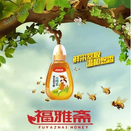 土蜂蜜时尚系列500g瓶装方便装蜂农直供冲调饮品