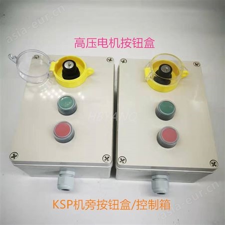 塑料机旁按钮盒KSP-Y31 高压就地控制盒 水泥厂现场控制箱 防水箱