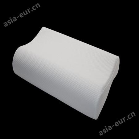 家用助睡眠护颈椎枕 可定制天然枕芯波浪形柔软硅胶枕头
