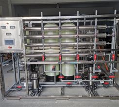 RO纯水设备 旭浩二级反渗透设备工业软化水超滤设备 运行稳定